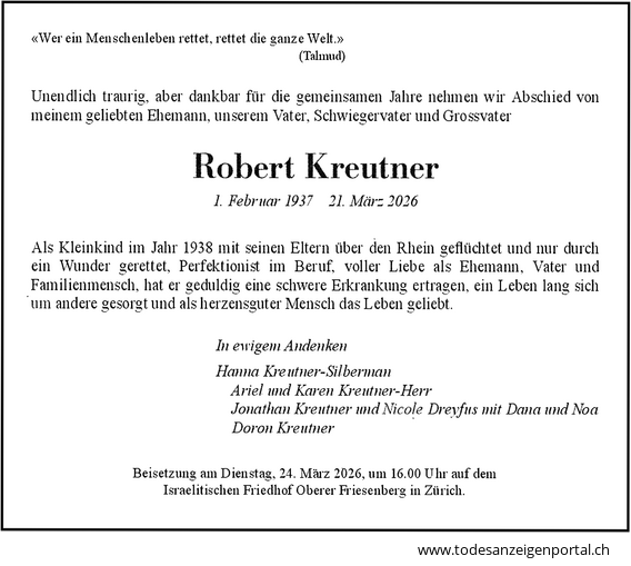 2026 robert kreutner